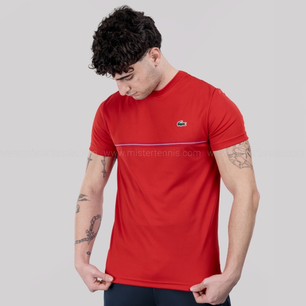 Lacoste Graphic T-Shirt - Rouge