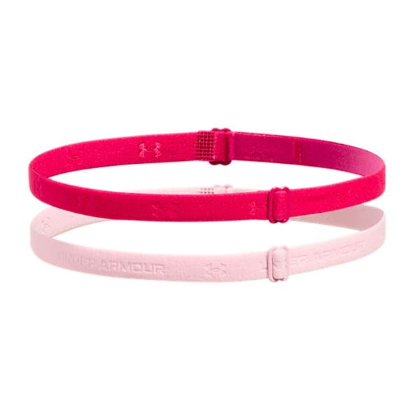Banda Padel Under Armour Logo x 2 Mini Bandas  Shaded Fuchsia/Prime Pink 13767230681