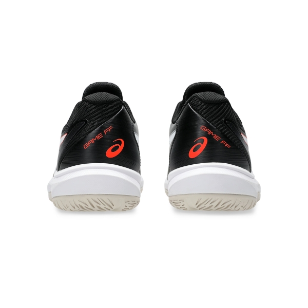 ASICS Game FF Men's Tennis Shoes - Black/Cherry Tomato