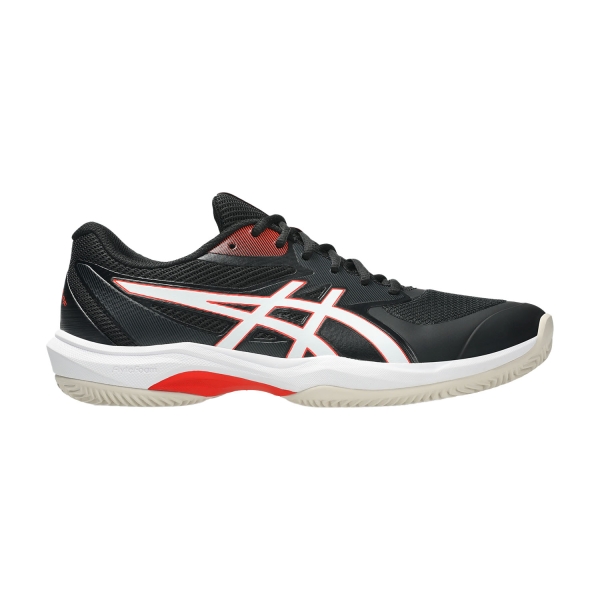 Scarpe Padel Uomo ASICS Game FF Clay/OC  Black/Cherry Tomato 1041A490003