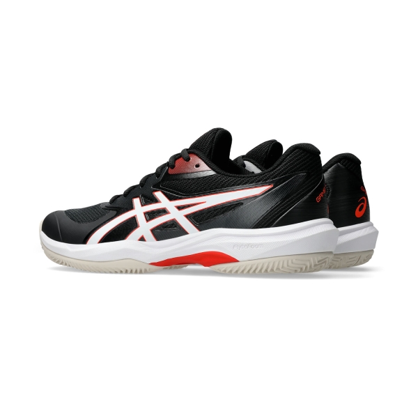 ASICS Game FF Clay/OC - Black/Cherry Tomato