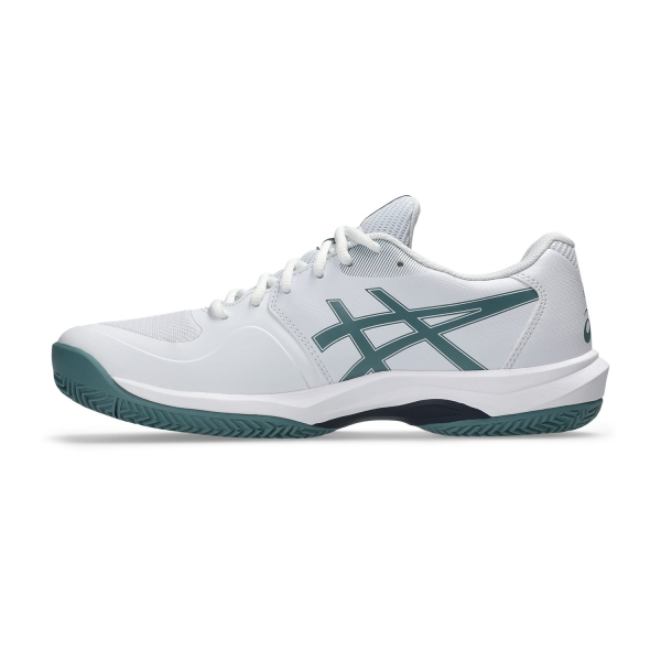 ASICS Game FF Clay/OC - White/Foggy Teal