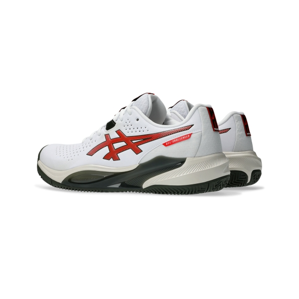 ASICS Gel Challenger 15 Clay - White/Cherry Tomato
