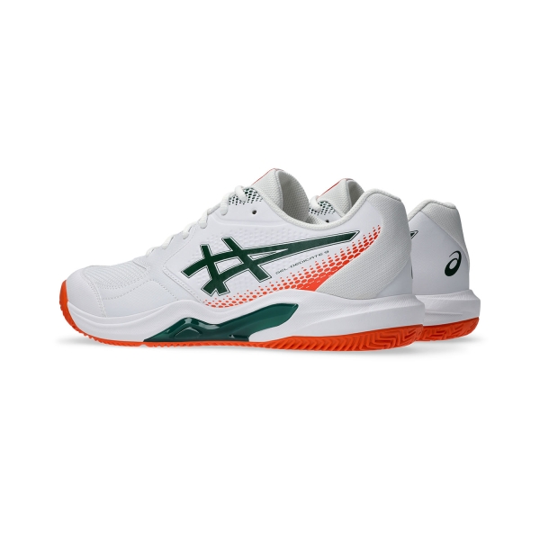 ASICS Gel Dedicate 9 Padel - White/Jewel Green