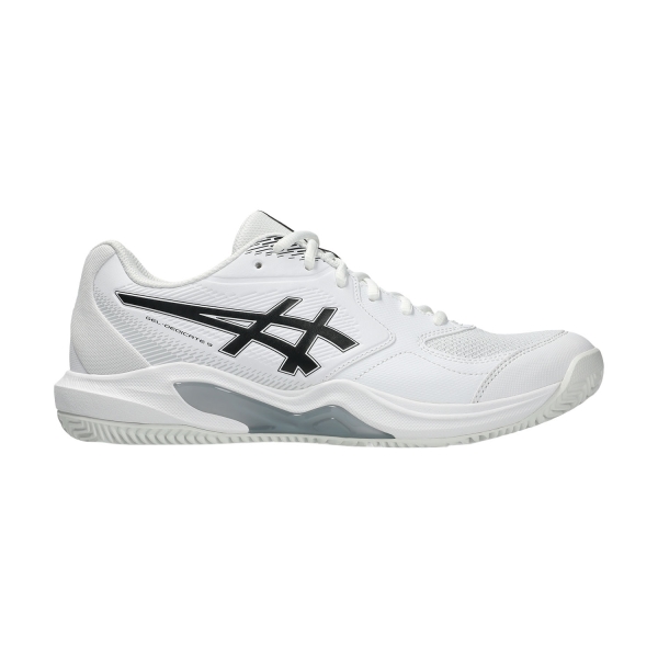 Men's Padel Shoes ASICS Gel Dedicate 9 Clay  White/Black 1041A547102