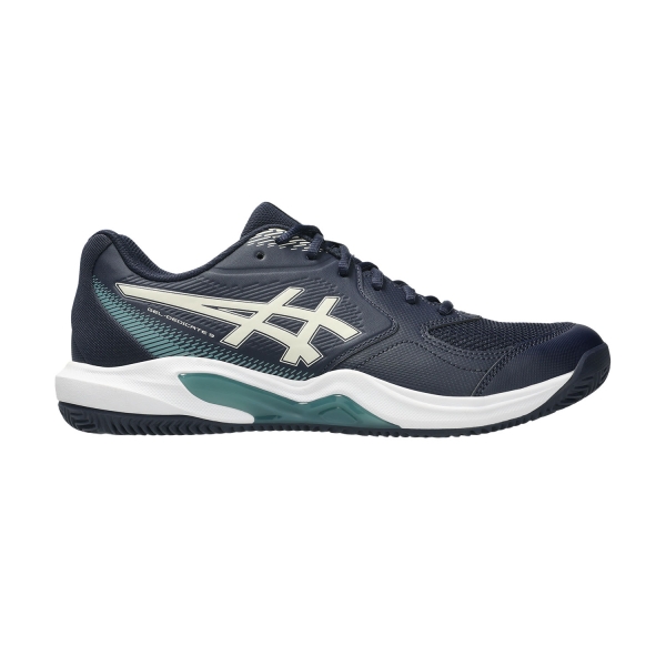 Scarpe Padel Uomo ASICS Gel Dedicate 9 Clay  Midnight/Oatmeal 1041A547400