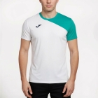 Joma Challenge Deuce Camiseta - White/Green Joma Challenge Deuce Camiseta - White/Green