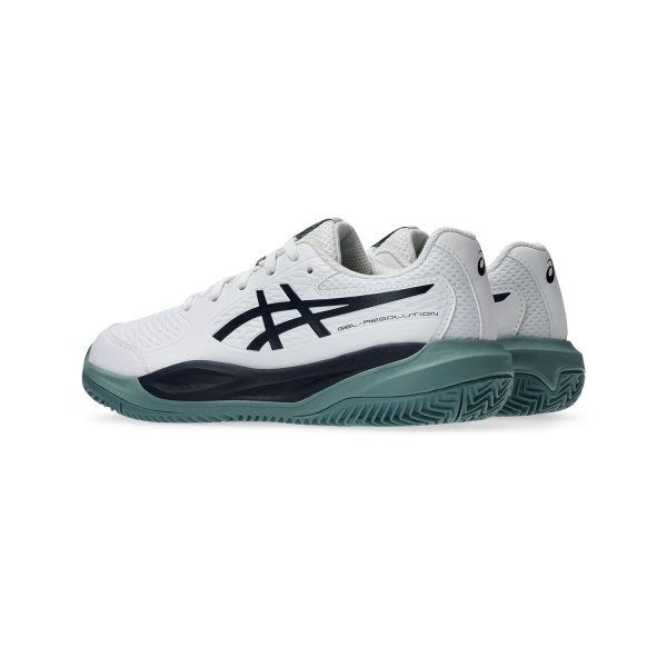ASICS Gel Resolution X GS Clay Niños - White/Midnight