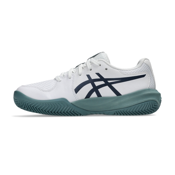 ASICS Gel Resolution X GS Clay Niños - White/Midnight