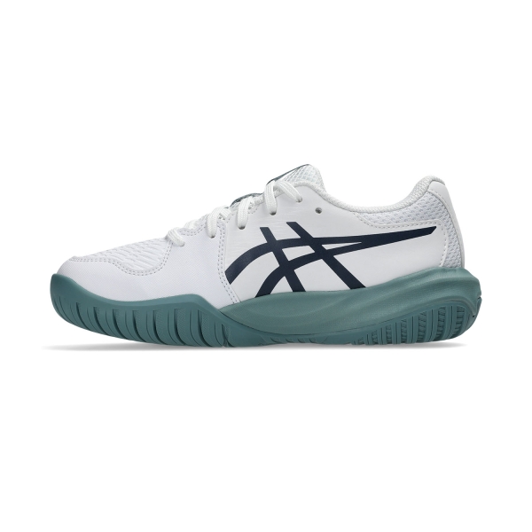 ASICS Gel Resolution X GS Niños - White/Midnight