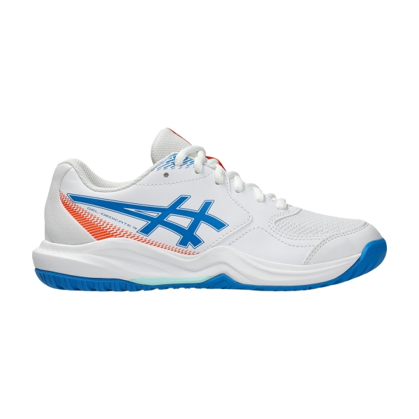 Scarpe Padel Bambini ASICS Gel Dedicate 9 GS Bambini  White/Directoire Blue 1044A085100