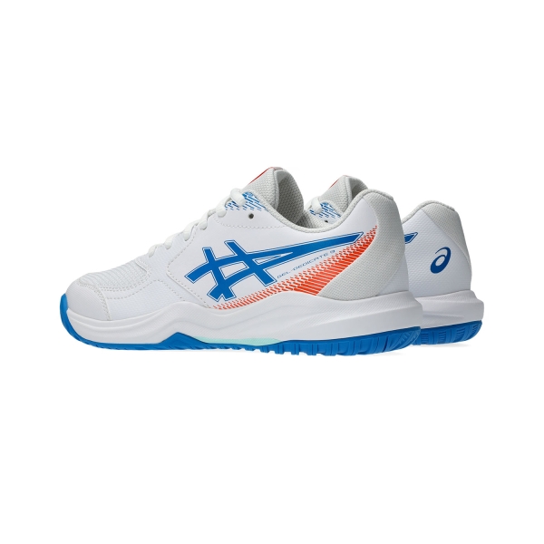 ASICS Gel Dedicate 9 GS Bambini - White/Directoire Blue