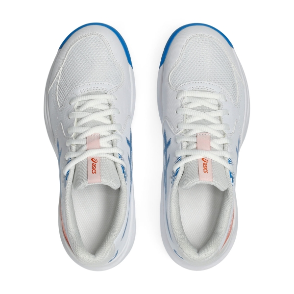 ASICS Gel Dedicate 9 GS Bambini - White/Directoire Blue