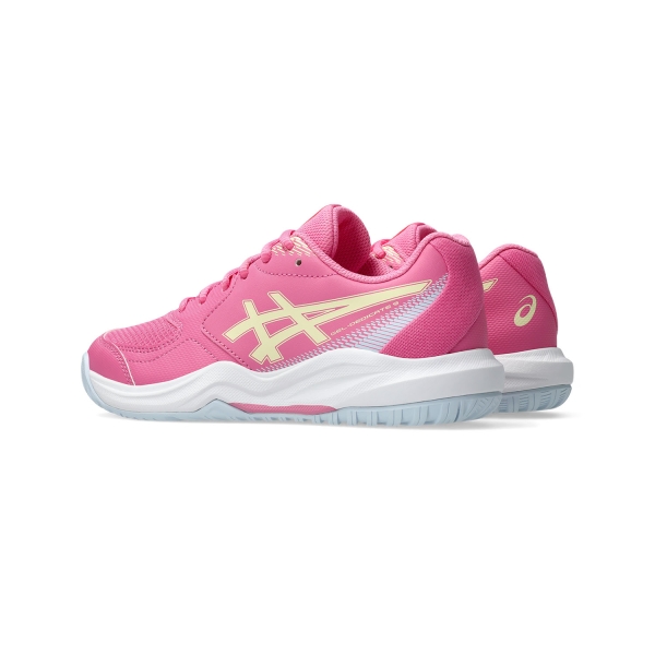 ASICS Gel Dedicate 9 GS Bambini - Dragon Fruit/Soft Yellow