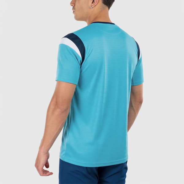 Joma Terra Camiseta - Fluor Turquoise/Dark Navy