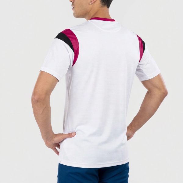 Joma Terra Camiseta - White/Fuchsia