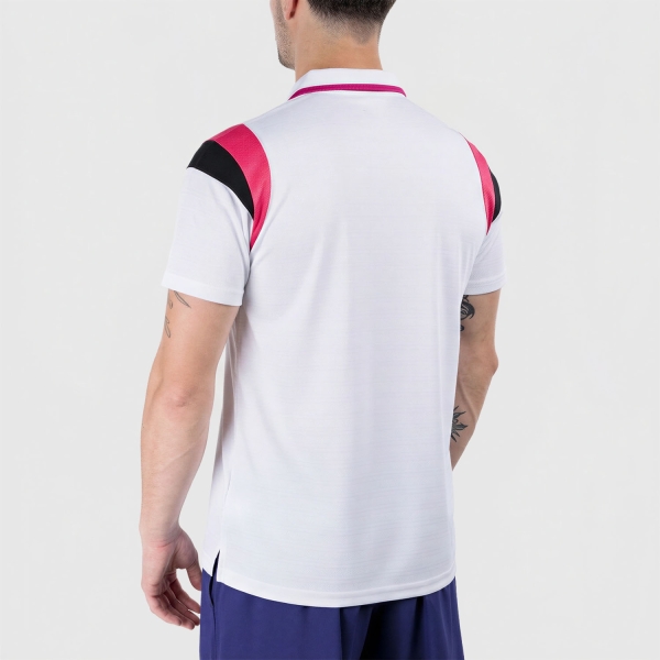Joma Terra Polo - White/Fuchsia