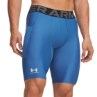 Under Armour HeatGear Pro Short Tights - Aegean Blue/White Under Armour HeatGear Pro Short Tights - Aegean Blue/White