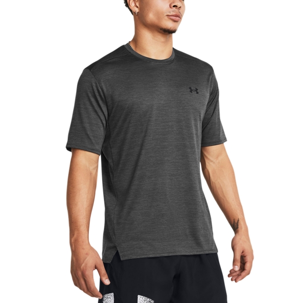 Men's T-Shirt Padel Under Armour Tech Vent TShirt  Castlerock/Ultimate Black 13767910025