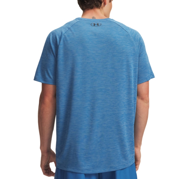 Under Armour Textured T-Shirt - Aegean Blue/Black