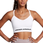 Under Armour Vanish Seamless Sports Bra - White/Black Under Armour Vanish Seamless Sports Bra - White/Black