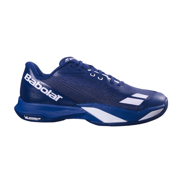 Scarpe Padel Uomo Babolat Jet Mach 4 All Court  Dark Blue/White 30F26629A4131