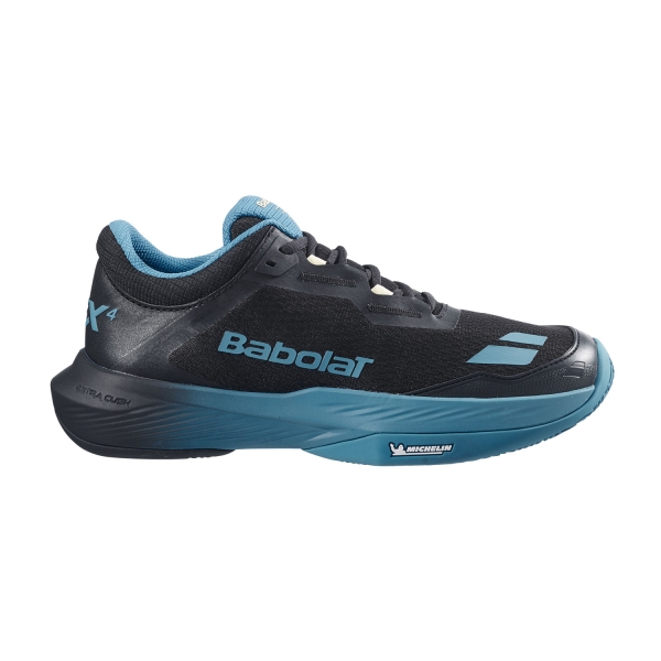 Zapatillas Padel Hombre Babolat SFX 4 Clay  Black/Blue 30F26935A2033