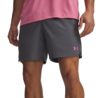 Under Armour Vanish Woven DC 6in Shorts - Castlerock/Pink Frenzy Under Armour Vanish Woven DC 6in Shorts - Castlerock/Pink Frenzy