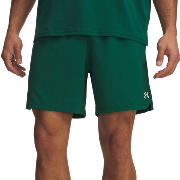 Men's Padel Shorts Under Armour Vanish Woven DC 6in Shorts  Campus Ivy/White 60098650312