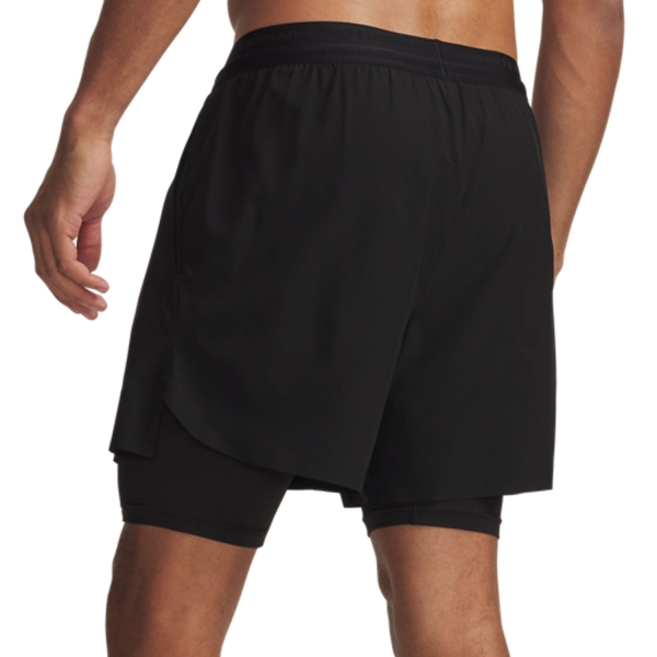 Under Armour Vanish Elite 2 in 1 6in Shorts - Ultimate Black