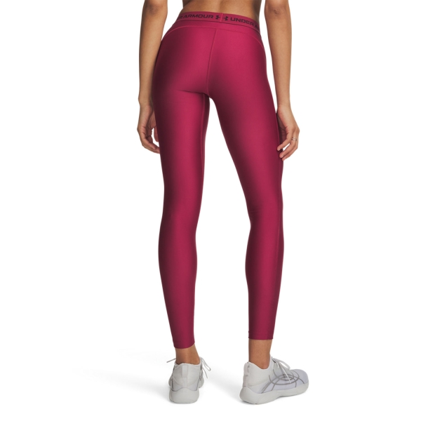 Under Armour HeatGear Pro Tights - Claret/Ox Blood