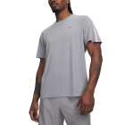 Under Armour Tech Taping T-Shirt - Steel/Halo Gray/Pink Frenzy Under Armour Tech Taping T-Shirt - Steel/Halo Gray/Pink Frenzy