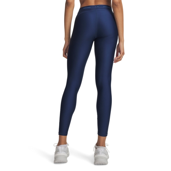 Under Armour HeatGear Graphic Tights - Blackout Navy/Opal Blue