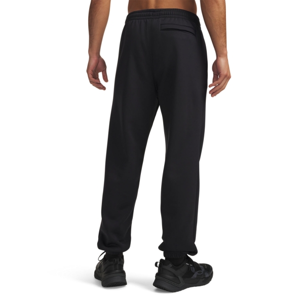 Under Armour Fleece Pants - Black/White