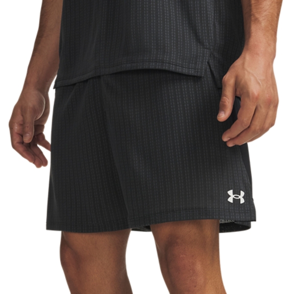 Men's Padel Shorts Under Armour Tech Vent Jacquard 7in Shorts Ultimate Black/White 60137950008