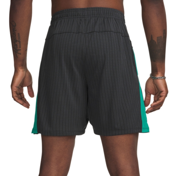 Under Armour Tech Vent Jacquard 7in Shorts - Ultimate Black/Geode Green