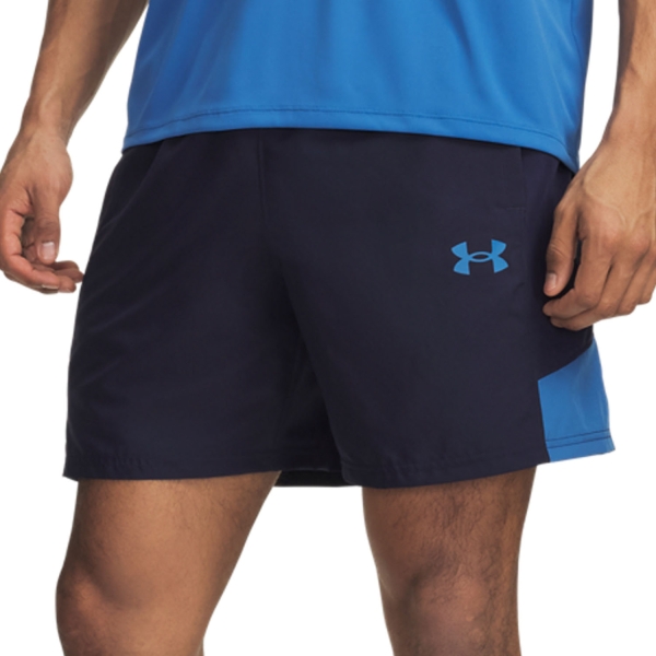Men's Padel Shorts Under Armour Tech Utility Pro 7in Shorts  Midnight Navy/Aegean Blue 60137990410