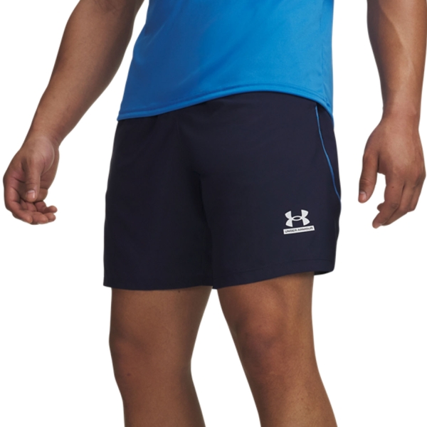 Shorts Padel Hombre Under Armour Tech 7in Shorts  Midnight Navy/Aegean Blue/White 60146390410