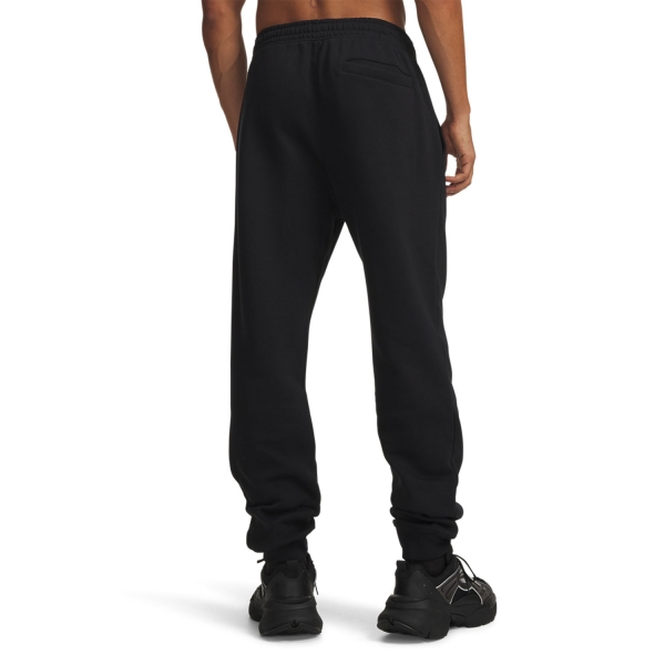 Under Armour Rival Fleece Pro Pantalones - Ultimate Black/White