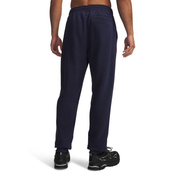 Under Armour Rival Fleece Pro Pantalones - Midnight Navy/White