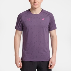 Babolat Replica Juan Lebrón Camiseta - Black Plum