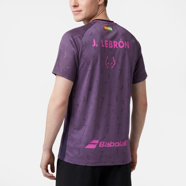 Babolat Replica Juan Lebrón Camiseta - Black Plum