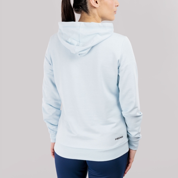 HEAD Club Original Felpa - Light Blue/Ehite