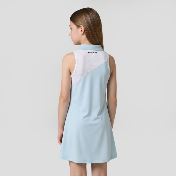 HEAD Spirit Pro Vestido Niña - Light Blue/White