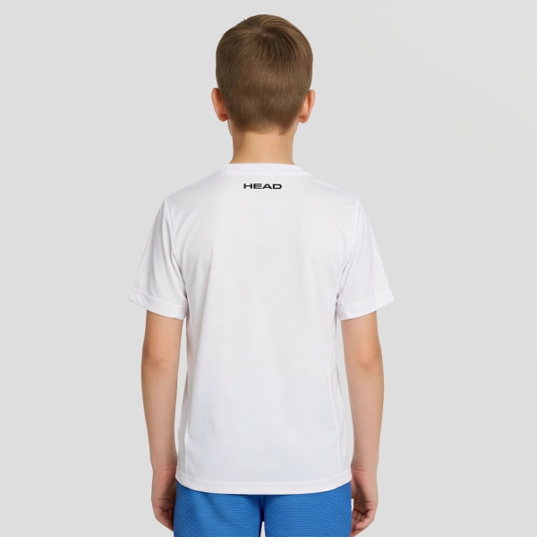 HEAD Slice Camiseta Niño - White