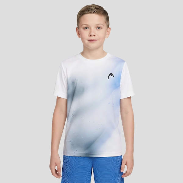 Polo y Camiseta Padel Niño HEAD Topspin Graphic Camiseta Nino  Navy/Print Vision 816046NVXV