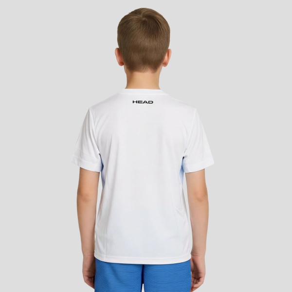 HEAD Topspin Graphic Camiseta Niño - Navy/Print Vision