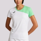 Joma Challenge Camiseta - White/Green Joma Challenge Camiseta - White/Green