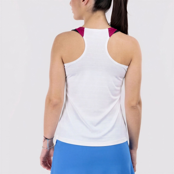 Joma Terra Top - White/Fuchsia