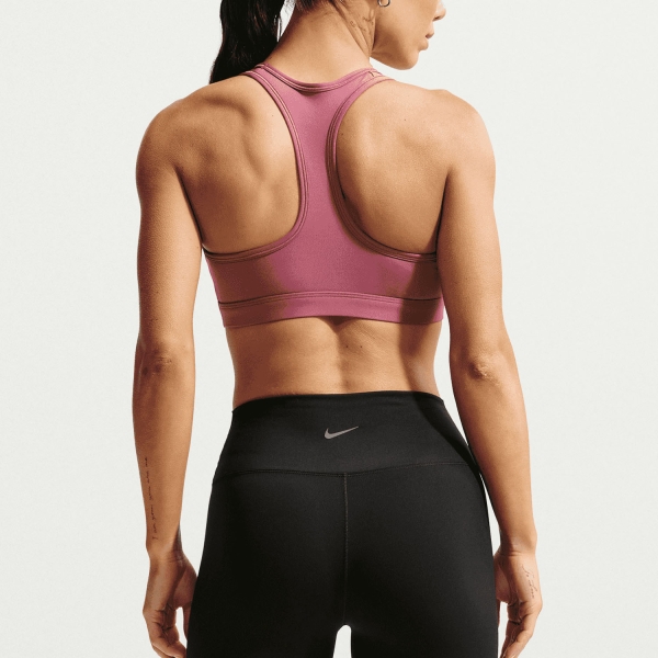 Nike Swoosh Dri-FIT Sujetador Deportivo - Pink Smoke/White